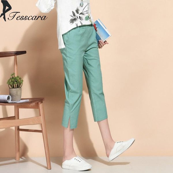 women's pants & capris brand women summer cotton linen streetwear capri 2021 sell plus size casual sweatpants pencil trousers, Black;white
women's pants & capris brand women summer cotton linen streetwear capri 2021 sell plus size casual sweatpants pencil trousers, Black;white
