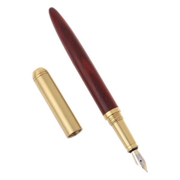 vintage luxury wooden copper fountain signature pen fine nib 0.7mm writing tool for travel office business 634b pens
vintage luxury wooden copper fountain signature pen fine nib 0.7mm writing tool for travel office business 634b pens
