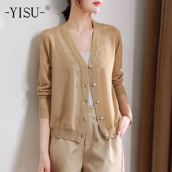women's knits & tees yisu spring casual women sweater cardigan solid color hollow out v-neck long sleeve female knitted c, White
women's knits & tees yisu spring casual women sweater cardigan solid color hollow out v-neck long sleeve female knitted c, White