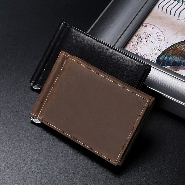 good touch real cow first layer leather business men wallet with cash clip wallets, Red;black
good touch real cow first layer leather business men wallet with cash clip wallets, Red;black