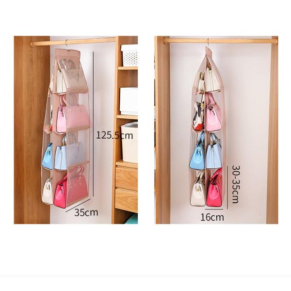 storage boxes & bins dustproof wardrobe organizer purse tote-bag hanging handbag rack practical pockets clear closet b
storage boxes & bins dustproof wardrobe organizer purse tote-bag hanging handbag rack practical pockets clear closet b