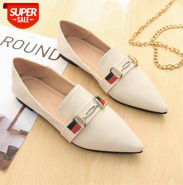 korean style pointed flat sole shoes fashion metal buckle soft pedal leather two-wear women's #c25y
korean style pointed flat sole shoes fashion metal buckle soft pedal leather two-wear women's #c25y