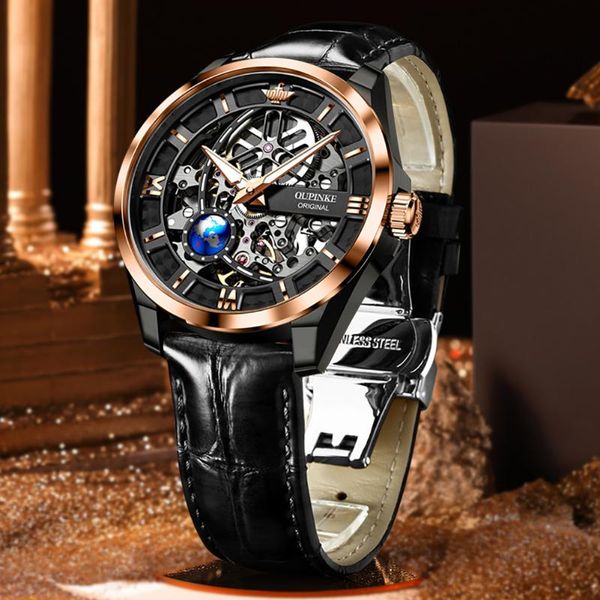 wristwatches men watch automatic mechanical wristwatch luxury brand luminous hands hollowed design waterproof fashion male clock, Slivery;brown
wristwatches men watch automatic mechanical wristwatch luxury brand luminous hands hollowed design waterproof fashion male clock, Slivery;brown