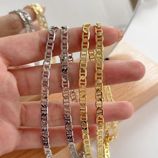tennis 925 checkered metal chain couple bracelet fashion jewelry women's men's hip hop, Golden;silver
tennis 925 checkered metal chain couple bracelet fashion jewelry women's men's hip hop, Golden;silver