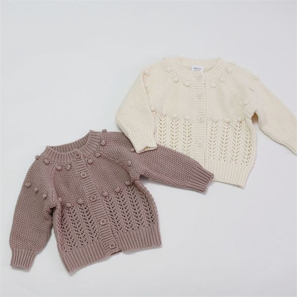 0-4yrs baby girls pure color cardigan coat children clothing autumn winter knitted kids hollow out 210521, Blue
0-4yrs baby girls pure color cardigan coat children clothing autumn winter knitted kids hollow out 210521, Blue