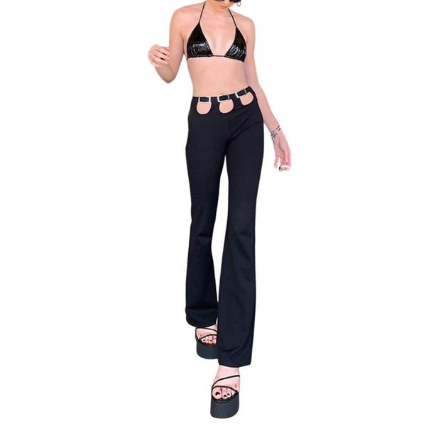 women's jeans summer and autumn low waist tight flared pants hollow solid color, Blue
women's jeans summer and autumn low waist tight flared pants hollow solid color, Blue