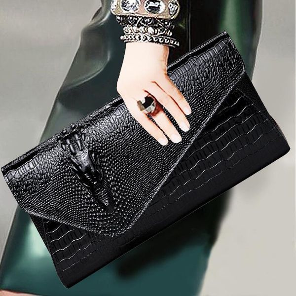 women's fashion crocodile patten pu leather day clutch bag female envelope purse shoulder bolsa feminina handbag bags
women's fashion crocodile patten pu leather day clutch bag female envelope purse shoulder bolsa feminina handbag bags