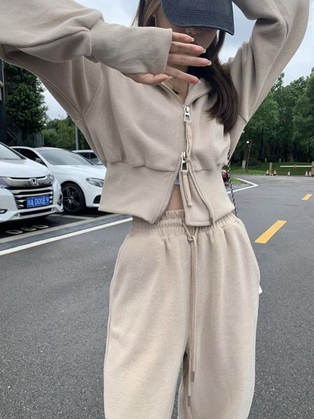 women's two piece pants tracksuits autumn hoodies set for women solid zipper 2021 spring elegant sweatshirt sets fashion, White
women's two piece pants tracksuits autumn hoodies set for women solid zipper 2021 spring elegant sweatshirt sets fashion, White