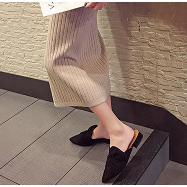 slippers 2021 women woman pointed toe casual fashion female women's bow shoes low heels ladies knot light comfortable, Black
slippers 2021 women woman pointed toe casual fashion female women's bow shoes low heels ladies knot light comfortable, Black