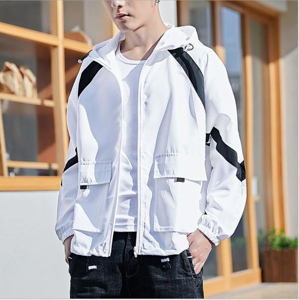 jacket 2021 spring summer mens fashion outerwear windbreaker men' s thin jackets hooded casual sporting coat, Black;brown
jacket 2021 spring summer mens fashion outerwear windbreaker men' s thin jackets hooded casual sporting coat, Black;brown