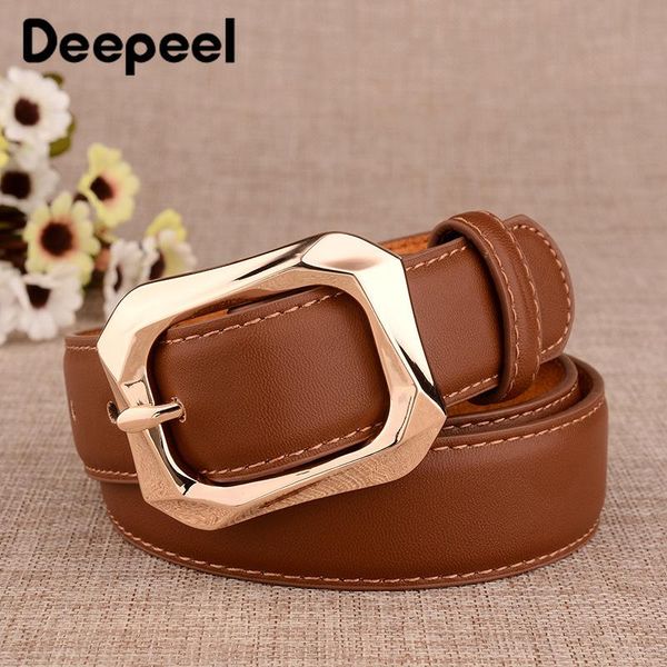 belts 2pcs deepeel 2.8x105cm fashion casual for women gold alloy pin buckle two layer leather belt joker jeans accessories, Black;brown
belts 2pcs deepeel 2.8x105cm fashion casual for women gold alloy pin buckle two layer leather belt joker jeans accessories, Black;brown