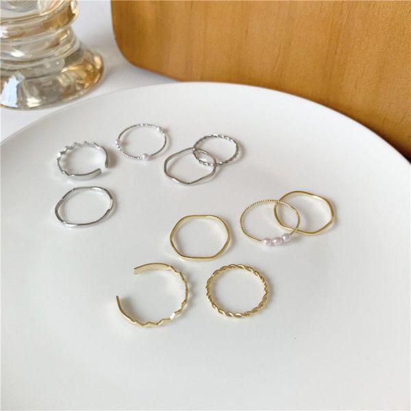 cool wind plain set ins net red niche design index finger female fashion simple personality ring, Black
cool wind plain set ins net red niche design index finger female fashion simple personality ring, Black