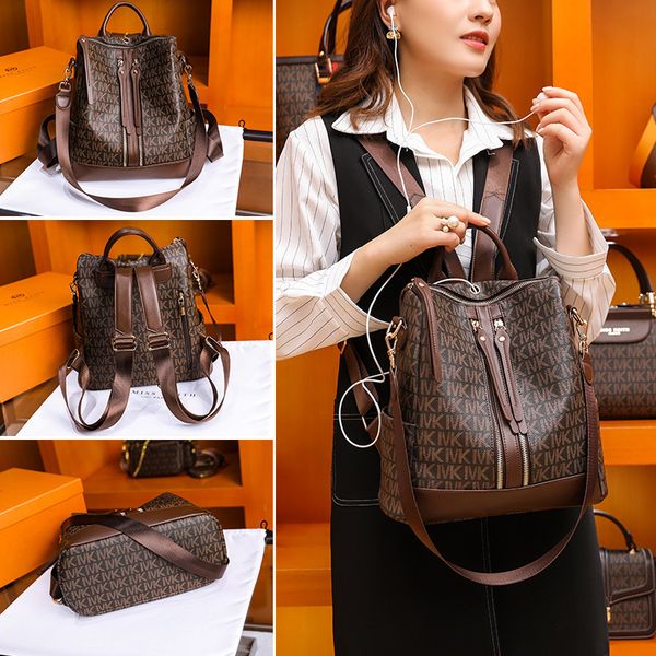 Luxurysleather Designers Felicie Tide Brand Schoolbag Fashion 2021 Year Backpack Large Capacity Bag Women's Double Shoulder
Luxurysleather Designers Felicie Tide Brand Schoolbag Fashion 2021 Year Backpack Large Capacity Bag Women's Double Shoulder