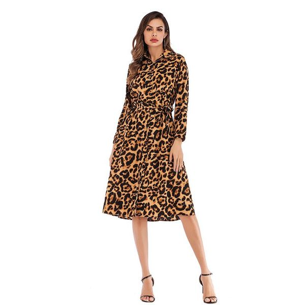 casual dresses autumn winter female long sleeve leopard snake print chiffon dress women bow sashes lapel party vestidos seven colors, Black;gray
casual dresses autumn winter female long sleeve leopard snake print chiffon dress women bow sashes lapel party vestidos seven colors, Black;gray