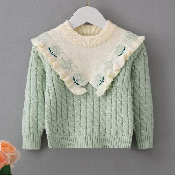 pullover fall baby girls sweaters warm knitted sweater toddler girl kids autumn winter clothes 2-6y, Blue
pullover fall baby girls sweaters warm knitted sweater toddler girl kids autumn winter clothes 2-6y, Blue