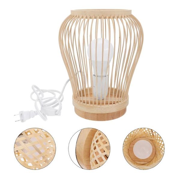 pendant lamps 1pc japanese style bamboo woven desk light household simple vintage bedside lamp
pendant lamps 1pc japanese style bamboo woven desk light household simple vintage bedside lamp