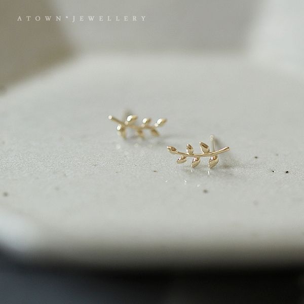 yvse s925 silver plated 14k gold plate branch leaf mini temperament and earrings leaf branch japanese and korean style stud small earrings, Golden;silver
yvse s925 silver plated 14k gold plate branch leaf mini temperament and earrings leaf branch japanese and korean style stud small earrings, Golden;silver