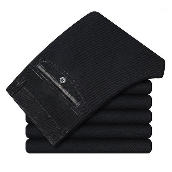 arrival winter the elderly men's straight stripe corduroy casual long pants super large cotton thick trousers size 29-38 40, Black
arrival winter the elderly men's straight stripe corduroy casual long pants super large cotton thick trousers size 29-38 40, Black