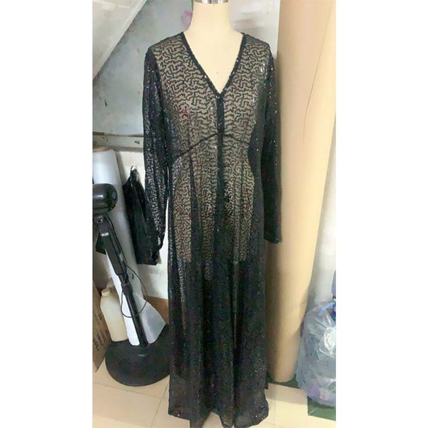 autumn maxi dresses for women v neck long sleeve dress night club transparent plus size women dress wholesale dropshipping, Black;gray
autumn maxi dresses for women v neck long sleeve dress night club transparent plus size women dress wholesale dropshipping, Black;gray