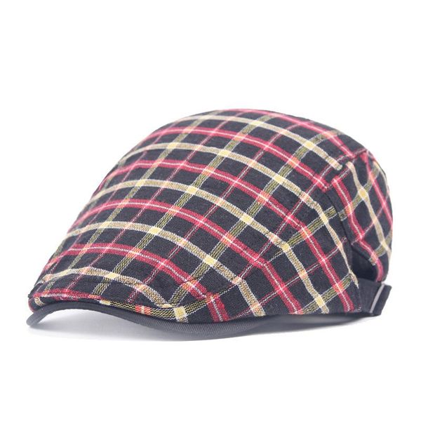 berets 2021 fashion spring autumn plaid adjustable cap gatsby cotton beret men women gorras planas boina, Blue;gray
berets 2021 fashion spring autumn plaid adjustable cap gatsby cotton beret men women gorras planas boina, Blue;gray