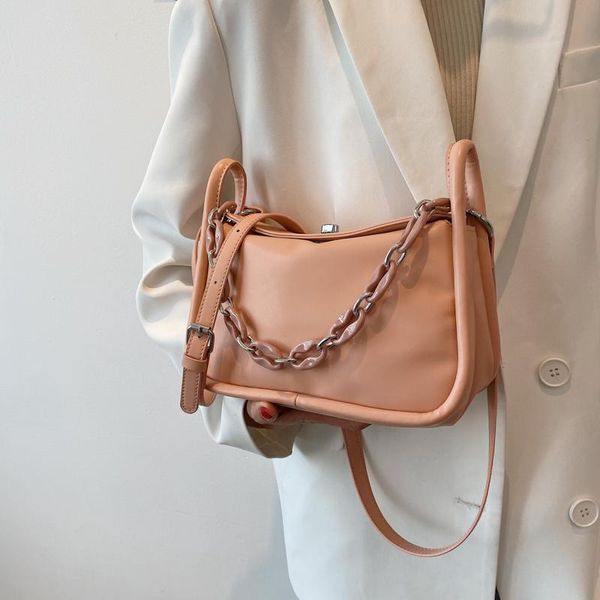 evening bags handle solid color soft pu leather crossbody fashion chain shoulder bag korean version for women 2021 fall
evening bags handle solid color soft pu leather crossbody fashion chain shoulder bag korean version for women 2021 fall