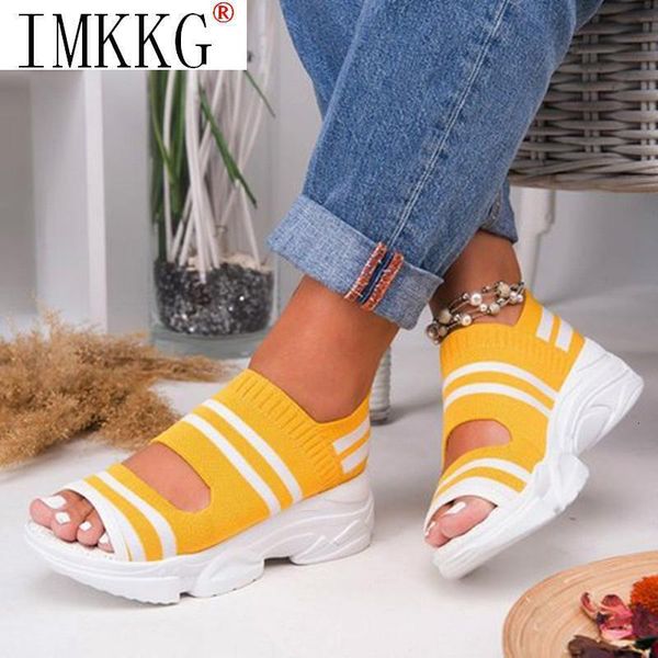 sandals women's wedges footwear summer women comfy platform sandal shoes female slip on peep toe knitted ladies sneakers casual c8v4, Black
sandals women's wedges footwear summer women comfy platform sandal shoes female slip on peep toe knitted ladies sneakers casual c8v4, Black