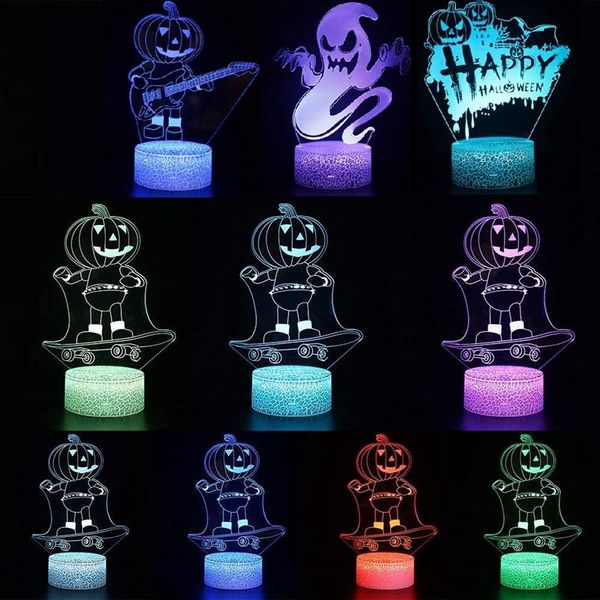 night lights happy halloween 3d illusion lamp pumpkin light ghost for living bed room bar decor gift kids dropship
night lights happy halloween 3d illusion lamp pumpkin light ghost for living bed room bar decor gift kids dropship
