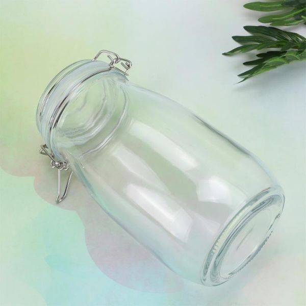 1500ml thicken buckle glass sealed storage tank transparent candy jar round bottle cereal dispenser kitchen tool ( bottles & jars
1500ml thicken buckle glass sealed storage tank transparent candy jar round bottle cereal dispenser kitchen tool ( bottles & jars
