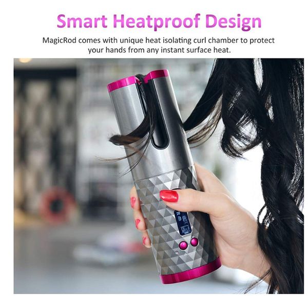 cordless auto rotating ceramic hair curler usb rechargeable automatic curling iron led display temperature wave curler
cordless auto rotating ceramic hair curler usb rechargeable automatic curling iron led display temperature wave curler