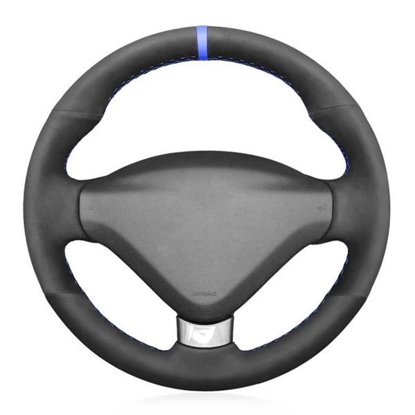 steering wheel covers black suede blue marker hand-stitched soft car cover for 207 cc 2012 2013 2014
steering wheel covers black suede blue marker hand-stitched soft car cover for 207 cc 2012 2013 2014