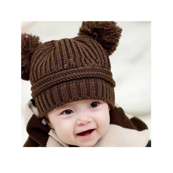 caps & hats dual ball knitted baby boys girls toddler crochet beanie hairball ear hat cute children for 3months-2y, Yellow
caps & hats dual ball knitted baby boys girls toddler crochet beanie hairball ear hat cute children for 3months-2y, Yellow