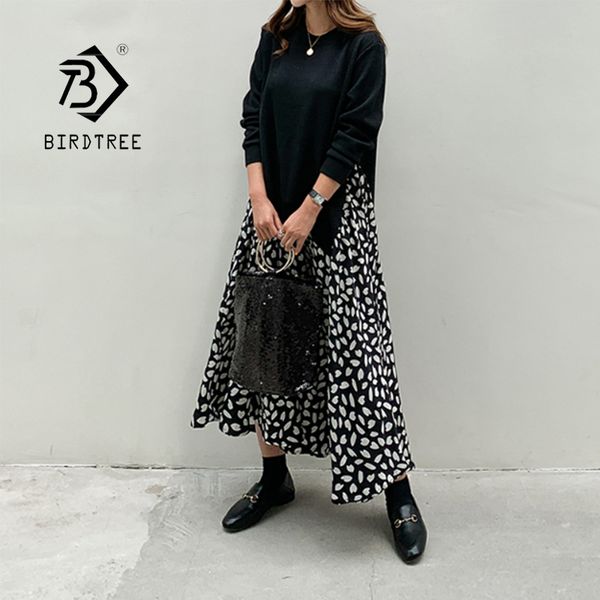 2021 autumn women plus size xl-5xl ladies long sleeve t-shirt dress patchwork print robe fake two piece dress d08108r, Black;gray
2021 autumn women plus size xl-5xl ladies long sleeve t-shirt dress patchwork print robe fake two piece dress d08108r, Black;gray