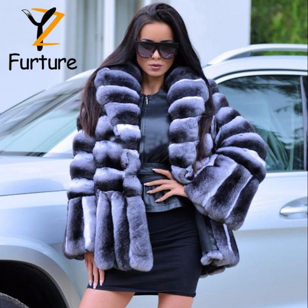 women's fur & faux factory promotion real coats rex jacket for women outerwear nature coat warm thick chinchilla collar, Black
women's fur & faux factory promotion real coats rex jacket for women outerwear nature coat warm thick chinchilla collar, Black