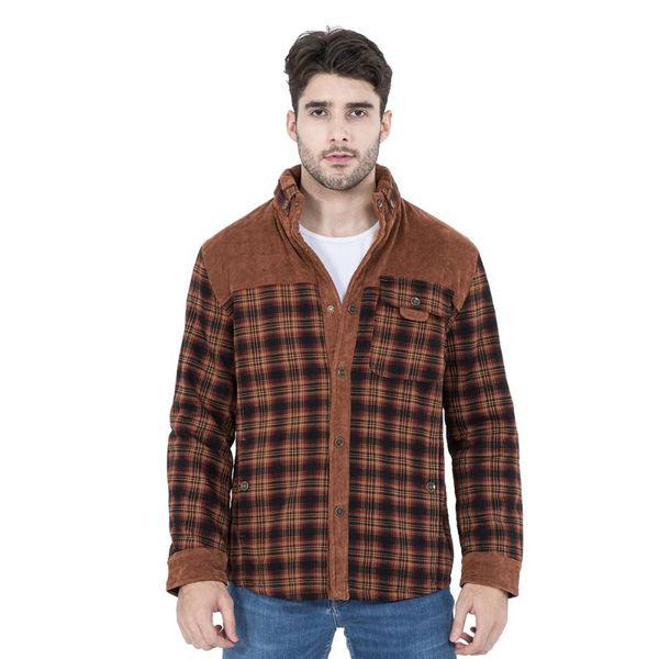 men's winter plaid flannel hooded shirts casual long sleeve thick jackets rst-3251, Black;brown
men's winter plaid flannel hooded shirts casual long sleeve thick jackets rst-3251, Black;brown