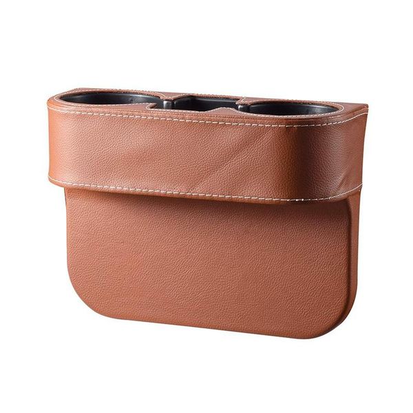 car organizer general purpose 2 cup drink rack, automatic front seat finisher, safety wedge console side pocket phone storage (brown)
car organizer general purpose 2 cup drink rack, automatic front seat finisher, safety wedge console side pocket phone storage (brown)