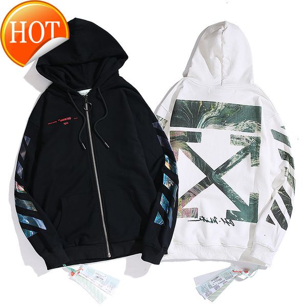 new brand off 2021 arrow color printing loose zipper hooded women's sweater casual men's coat, Black
new brand off 2021 arrow color printing loose zipper hooded women's sweater casual men's coat, Black
