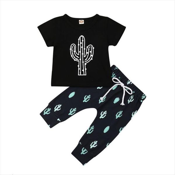 us stock 1 6 years 2pcs toddlers baby boys cactus print t shirt pants outfit summer clothes, White
us stock 1 6 years 2pcs toddlers baby boys cactus print t shirt pants outfit summer clothes, White
