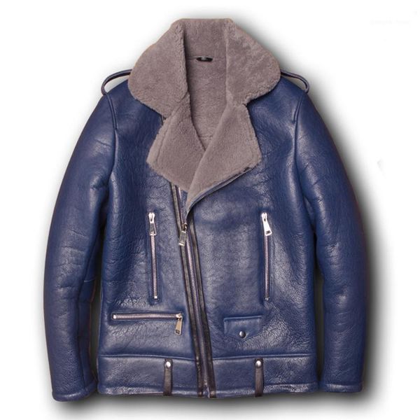 genuine leather fashion men's winter clothing male sheep outerwear handsome warm thick coat & faux, Black
genuine leather fashion men's winter clothing male sheep outerwear handsome warm thick coat & faux, Black