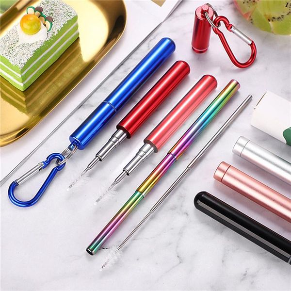 drinking straws 1 pcs stainless steel straw metal reusable 304 cleaner brush milk drinkware bar party accessory
drinking straws 1 pcs stainless steel straw metal reusable 304 cleaner brush milk drinkware bar party accessory