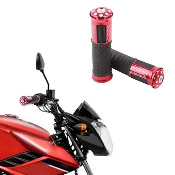 universal 22mm rubber porous carved motorcycle handle grips for bike pit motocross hand handgrips 8 colors handlebars
universal 22mm rubber porous carved motorcycle handle grips for bike pit motocross hand handgrips 8 colors handlebars
