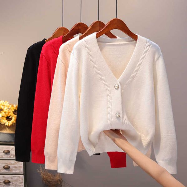 women's sweaters jacket female knitted autumn winter v-neck thick warm cardigan women short sweater coat white y432 zj3g, White;black
women's sweaters jacket female knitted autumn winter v-neck thick warm cardigan women short sweater coat white y432 zj3g, White;black