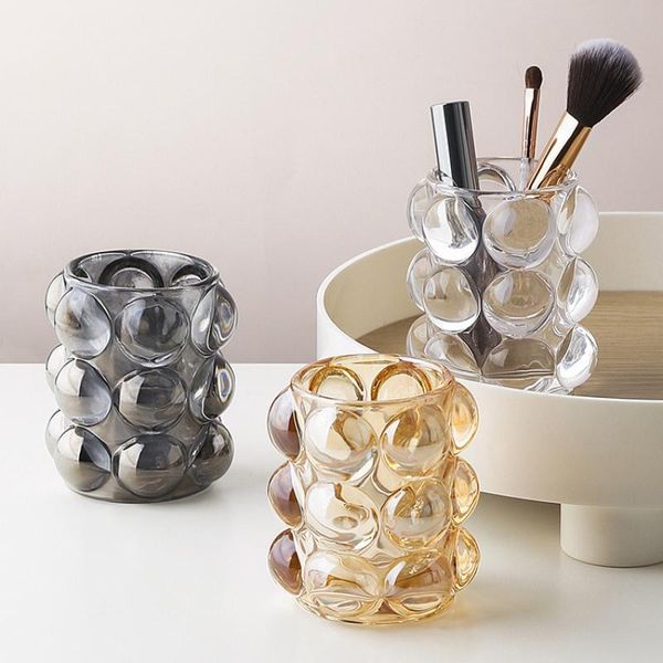 storage boxes & bins creative makeup brush holder decorative transparent glass pen crystal nordic ins style desksimple pencil box
storage boxes & bins creative makeup brush holder decorative transparent glass pen crystal nordic ins style desksimple pencil box