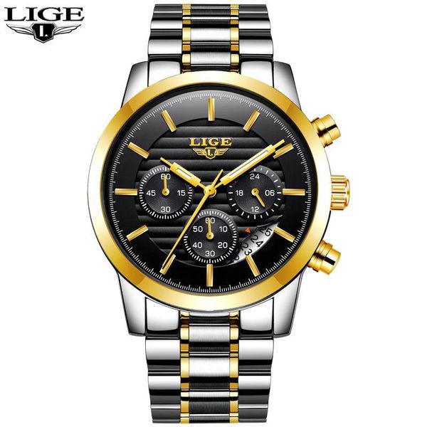 wristwatches lige fashion 9858 watch men brand stainless steel quartz watches military simple waterproof mens wrist relogios masculin, Slivery;brown
wristwatches lige fashion 9858 watch men brand stainless steel quartz watches military simple waterproof mens wrist relogios masculin, Slivery;brown
