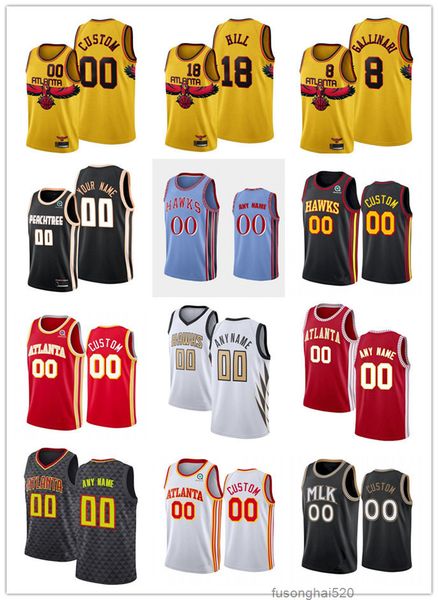75th custom men women youth atlanta's hawks's 2 sharife cooper 10 gorgui dieng 8 danilo gallinari 18 solomon hill basketball jerse, Black
75th custom men women youth atlanta's hawks's 2 sharife cooper 10 gorgui dieng 8 danilo gallinari 18 solomon hill basketball jerse, Black