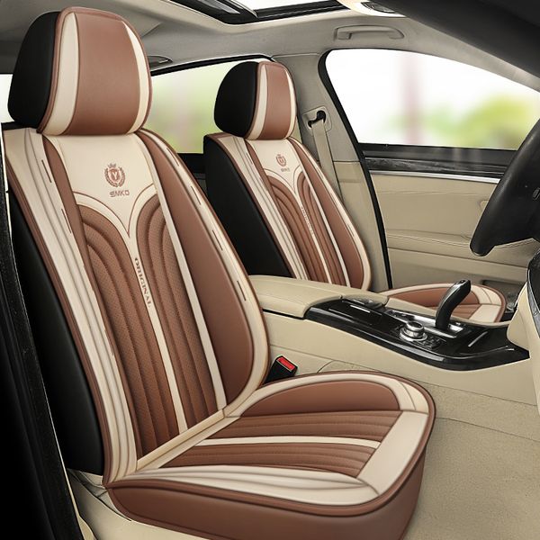 car accessory seat cover for sedan suv durable leather universal five seats set cushion including front and rear covers full covered gray de
car accessory seat cover for sedan suv durable leather universal five seats set cushion including front and rear covers full covered gray de