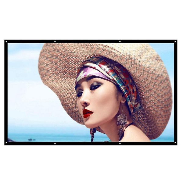 projection screens 100/120 inch 16:9 projector screen portable hd foldable wall mounted for home theater office movies indoors
projection screens 100/120 inch 16:9 projector screen portable hd foldable wall mounted for home theater office movies indoors