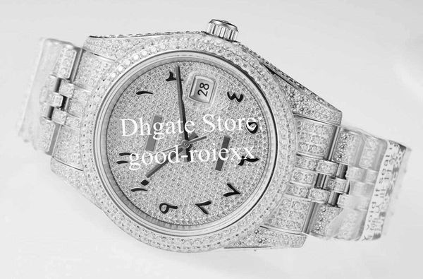 men wristwatches 3 style men's watch men automatic 2824 eta arabic rome wimbledon inlaying diamond dial bezel date 41mm diamonds jubile, Slivery;brown
men wristwatches 3 style men's watch men automatic 2824 eta arabic rome wimbledon inlaying diamond dial bezel date 41mm diamonds jubile, Slivery;brown