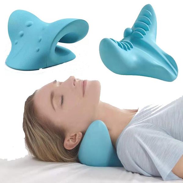 pillow neck massager relaxation gravity acupressure massage traction c-rest cervical shoulder pain relief tool
pillow neck massager relaxation gravity acupressure massage traction c-rest cervical shoulder pain relief tool