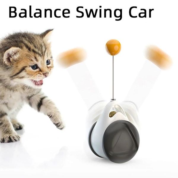 tumbler swing toys for cats kitten interactive balance car cat chasing toy with catnip funny pet products 24*5.7*6.3cm
tumbler swing toys for cats kitten interactive balance car cat chasing toy with catnip funny pet products 24*5.7*6.3cm