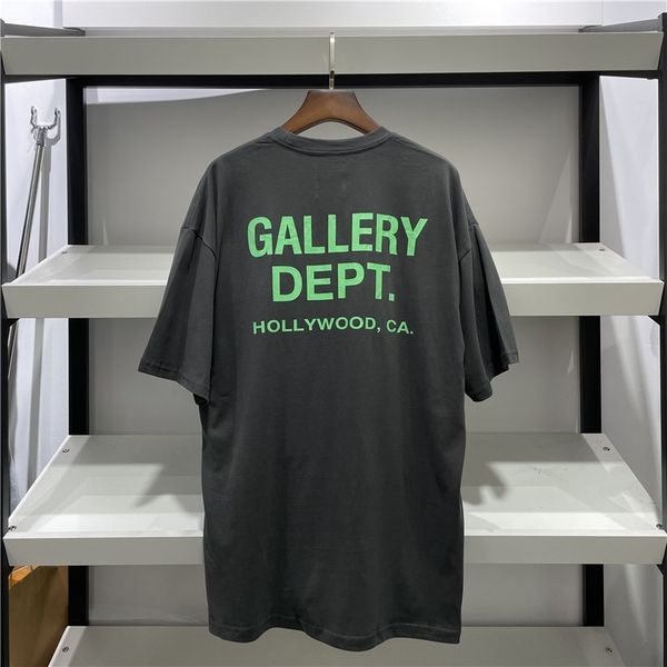 correct version of gallery dept basic letter printing wash water used men's and women's loose short sleeve t-shirt05e6, White;black
correct version of gallery dept basic letter printing wash water used men's and women's loose short sleeve t-shirt05e6, White;black
